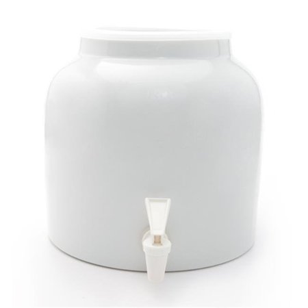 BLUEWAVE LIFESTYLE Bluewave Lifestyle PKDW141 Solid White Design Water Dispenser Crock PKDW141